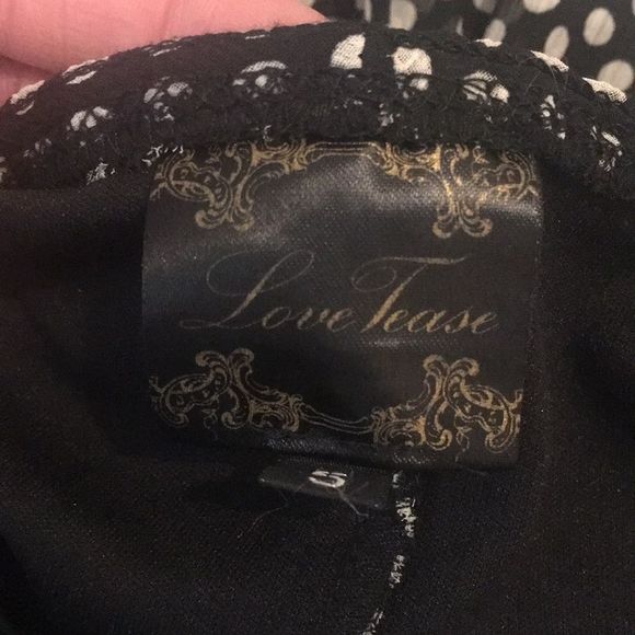 Vintage Polka Dot Halter Knee-Length Dress - Small - Picture 9 of 12